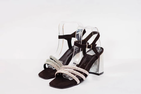 SANDALIA 3 TIRAS CON STRASS (MOA-T30-13)