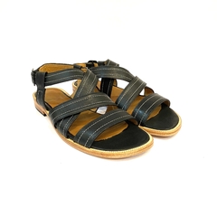 SANDALIA BAJA CON PESPUNTES (EA1018-10)