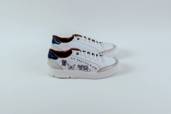 ZAPATILLA ACORDONADA CON STAMPING (VIRU1080-01) - comprar online