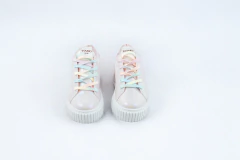 ZAPATILLA CON TACHAS Y CORDON (VIA-MICINDERELA) - Accento Zapateria