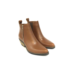 BOTA CORTA DETALLE ELASTICO Y CIERRE (AM-GERA-AD)