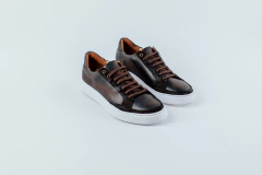 ZAPATILLA DETALLE COMBINADO EN GAMUZA (FP-PARODI60)