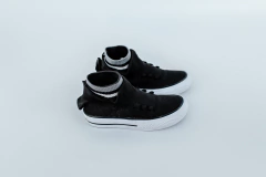 ZAPATILLAS CON CAÑA DE TELA SIN CORDON (ROLL382-10) - comprar online