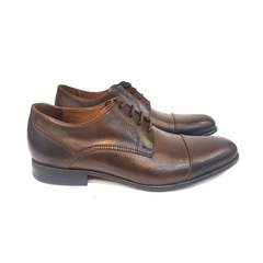 ZAPATO ACORDONADO CON PUNTERA Y BASE DE GOMA (FP-CIVIC-6X) - comprar online