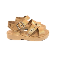 SANDALIA TIRAS CRUZADAS CON HEBILLA (VIA-GARDEN52) - comprar online