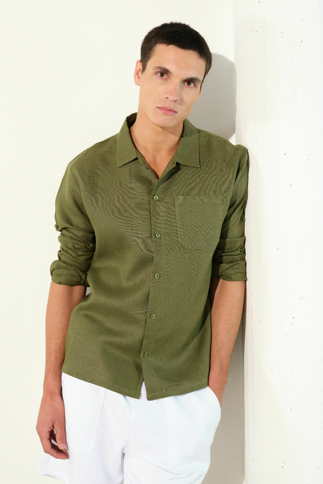 Camisa Brook Verde thumbnail 2
