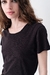 Remera Essential M/C Negro en internet