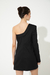 Vestido Shoulder negro