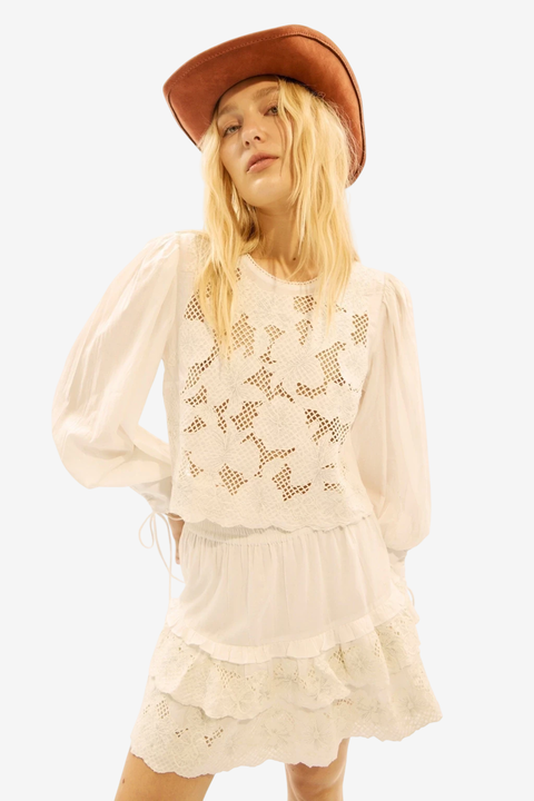 Blusa Sunrise Blanco EDICION LIMITADA, from India with Love - comprar online