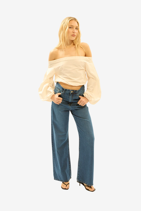 Blusa Odeta Crudo - comprar online