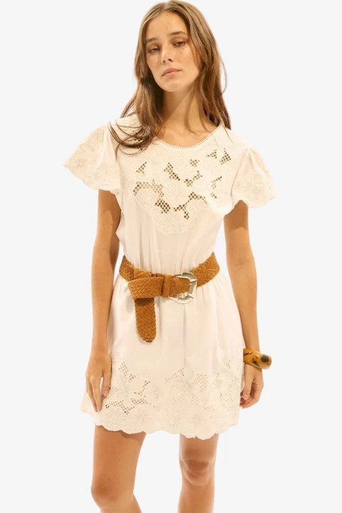 Vestido Sunrise Blanco EDICION LIMITADA, from India with Love - comprar online