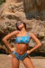 LESS CINTURA FLORES AZULES - comprar online