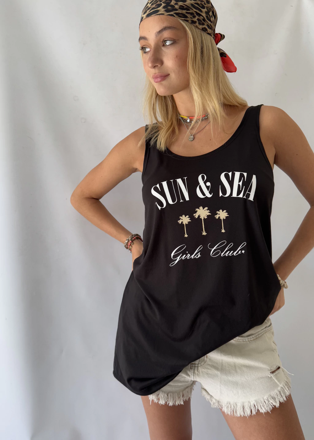 VESTIDO GUYANA SUN& SEA NEGRO