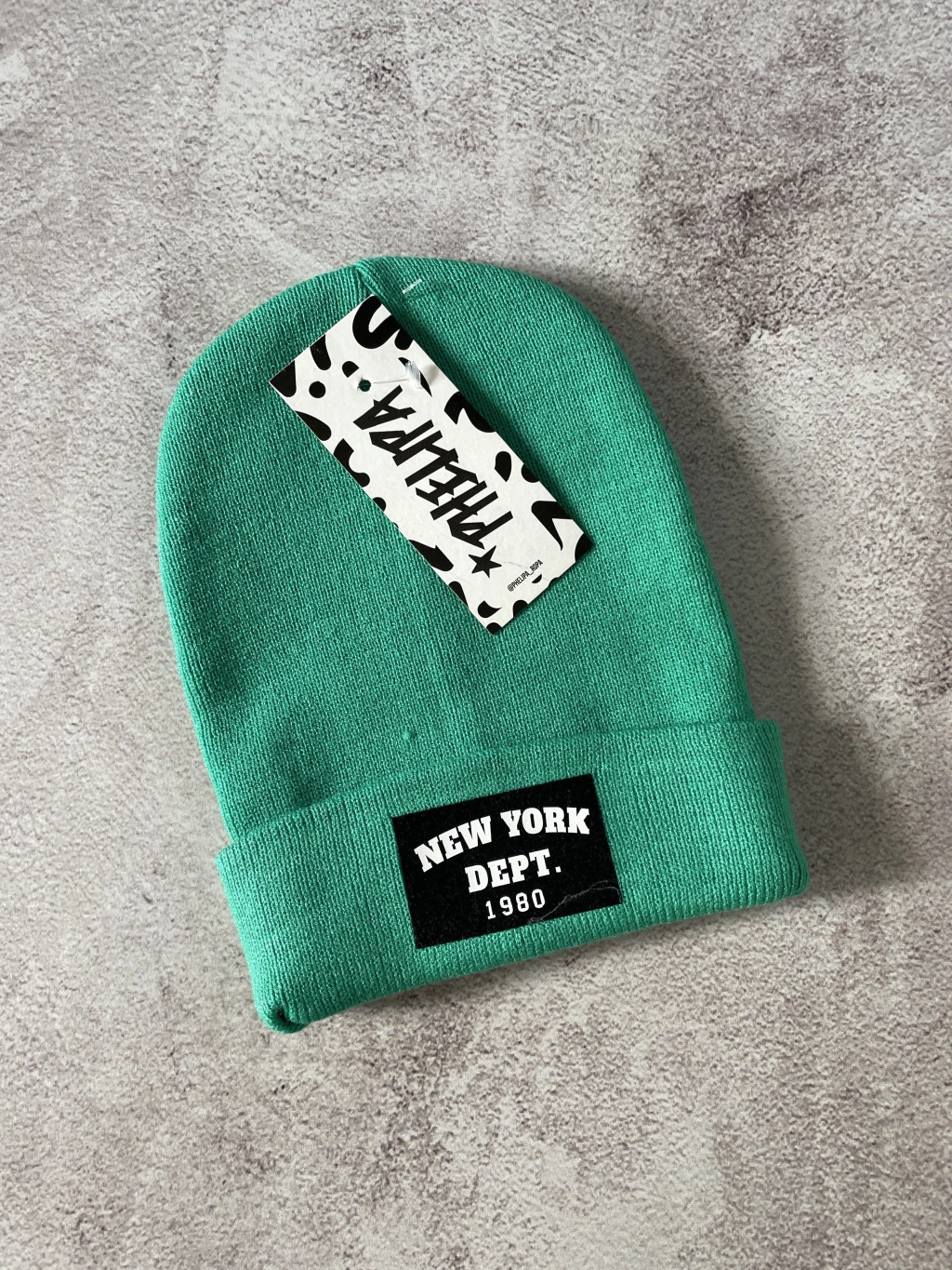 GORRA LANA NY VERDE