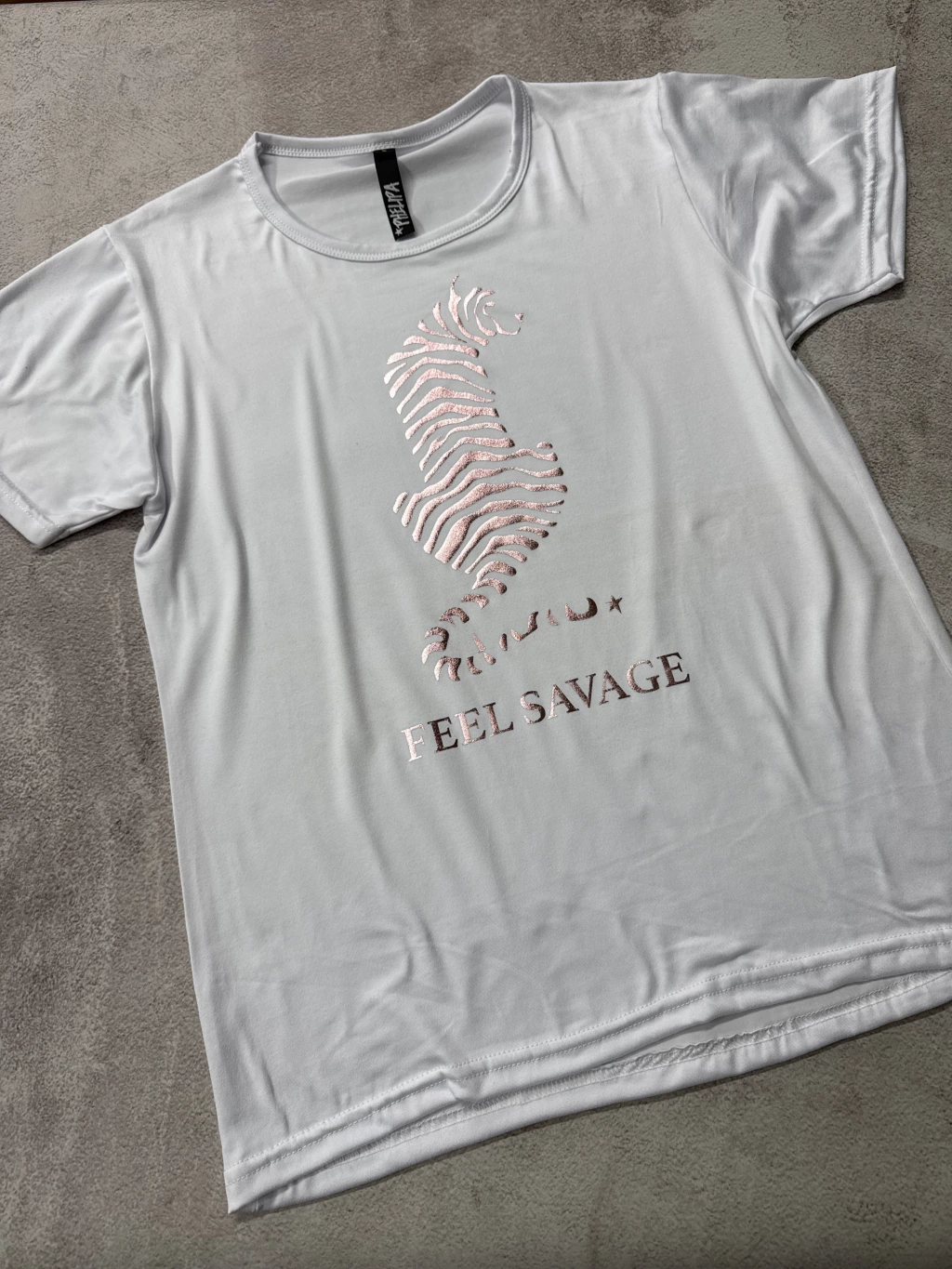 Remera tigre feel foil (falla)