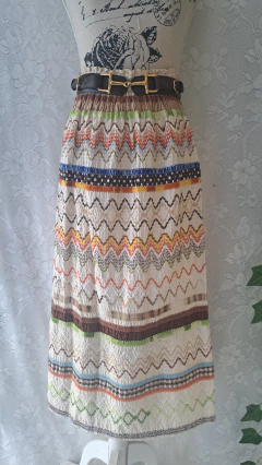 Falda Woodstock 70s - comprar online