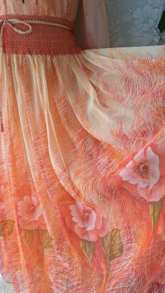 Vestido Miss Eliette 70s - El Almacen de Lulú