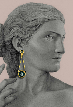 Aretes Escudo de Perseo - comprar online