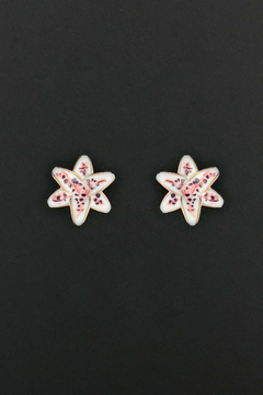 Aretes mini lirios iris