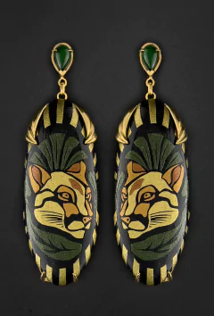 Aretes Mopa Mopa pumas