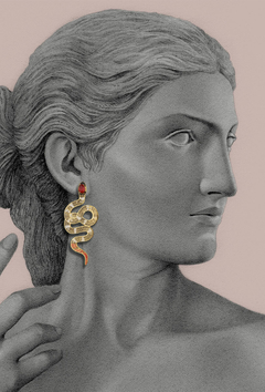 Aretes Rabo de Ají - comprar online