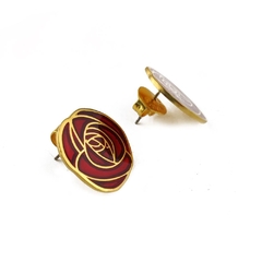 Aretes Rosa Mackintosh Topos en internet