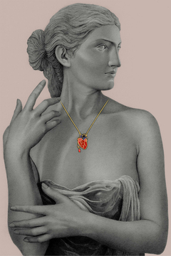 Collar anatomía corazón - comprar online
