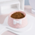 Comedouro Matelassê 700ml - Rosa - comprar online