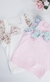 Blusinha Cropped Pata Chic Floral Romantic - Rosa - loja online