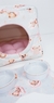 Toca Retangular Tecido Pata Chic - Soninho Rosa - loja online