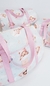 Bolsa Passeio Pata Chic - Soninho Rosa - Pequeno Chic Boutique Pet