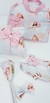 Peitoral Guia e Bolsinha Pata Chic - Soninho Rosa - Pequeno Chic Boutique Pet