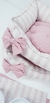 Cama Retangular Pata Chic - Linn Rose - Pequeno Chic Boutique Pet