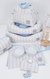 Toca Retangular Tecido Pata Chic - Linn Azul - comprar online