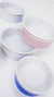Comedouro Porcelana Poá Azul Pata Chic - 330ml na internet