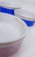 Comedouro Porcelana Poá Azul Pata Chic - 330ml - Pequeno Chic Boutique Pet