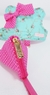 Peitoral Guia e Bolsinha Pata Chic - Tiffany Blend - Pequeno Chic Boutique Pet