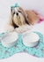 Porta Comedouro osso Pata Chic - Tiffany Blend na internet