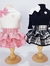 Vestido Malha Pata Chic - Tweed Preto - loja online
