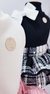 Imagem do Vestido Malha Pata Chic - Tweed Preto