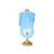Blusa Raglan Malha Polar Pata Chic - Teddy Azul