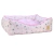 Cama Retangular Pata Chic Daisy - Rosa - comprar online