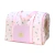 Bolsa Transporte Tecido Pata Chic Daisy - Rosa