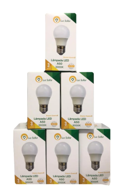 Kit 10 Lâmpada Led Bulbo 3w 12v Bateria Pesca Quente - comprar online