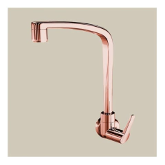Torneira Cozinha Parede Lorenzetti Bica Móvel Rose Gold - comprar online