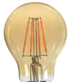 Lâmpada Para Pendente Vintage Bulbo 4w A60 Ourolux Premium na internet