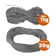 Escolha seu Kit Tralha Boia e Chumbo 100m Boia + 100m Chumbo - comprar online