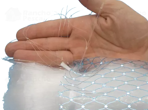 Panagem de Rede 0.35x50x100 Altura 10m VIRADA Malha 10cm