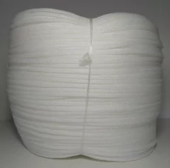 CABO TRANÇADO MONOFILAMENTO 04MM BRANCO P/ PESCA ROLO COM 2,5KG