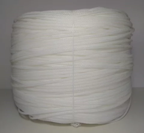 CABO TRANÇADO MONOFILAMENTO 03MM BRANCA P/ PESCO ROLO COM 2,5KG